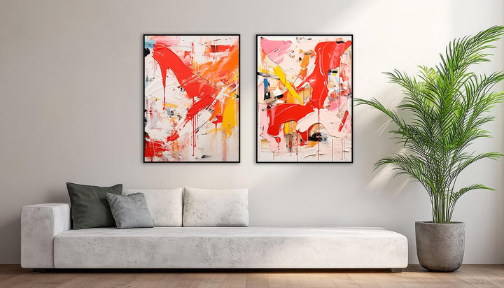 Composição - Abstrato Expressionista