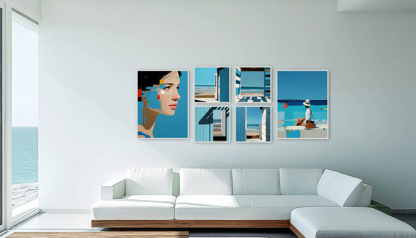 Composição - Blue Beach View