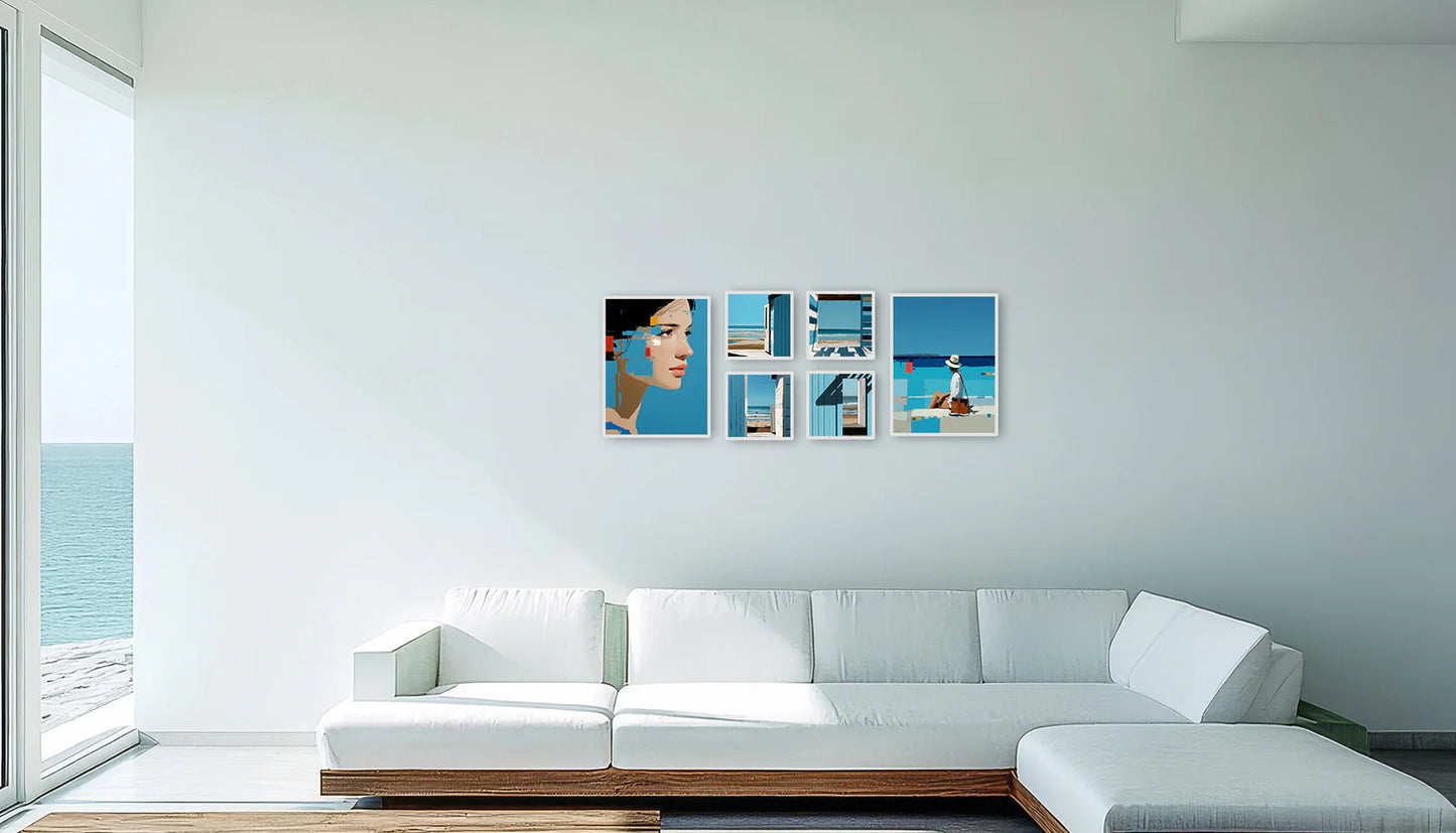 Composição - Blue Beach View