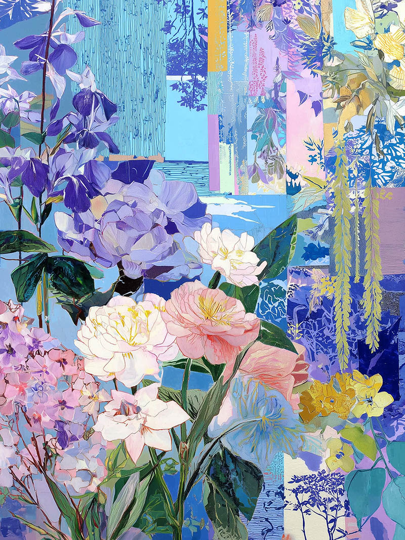 Colagem Floral A
