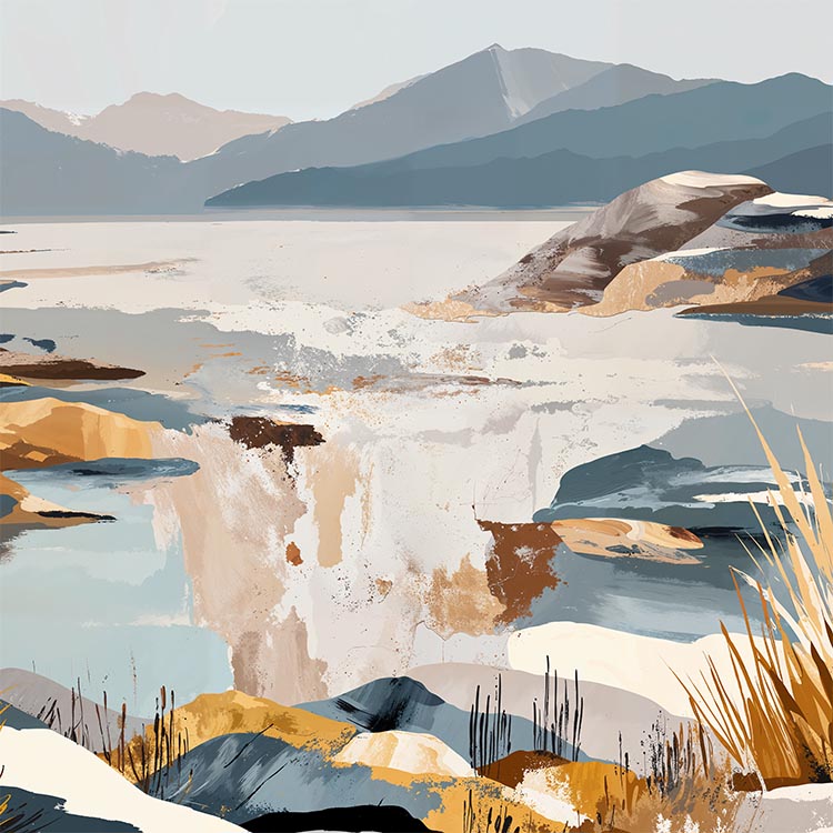 Paisagem com Abstrato 4A