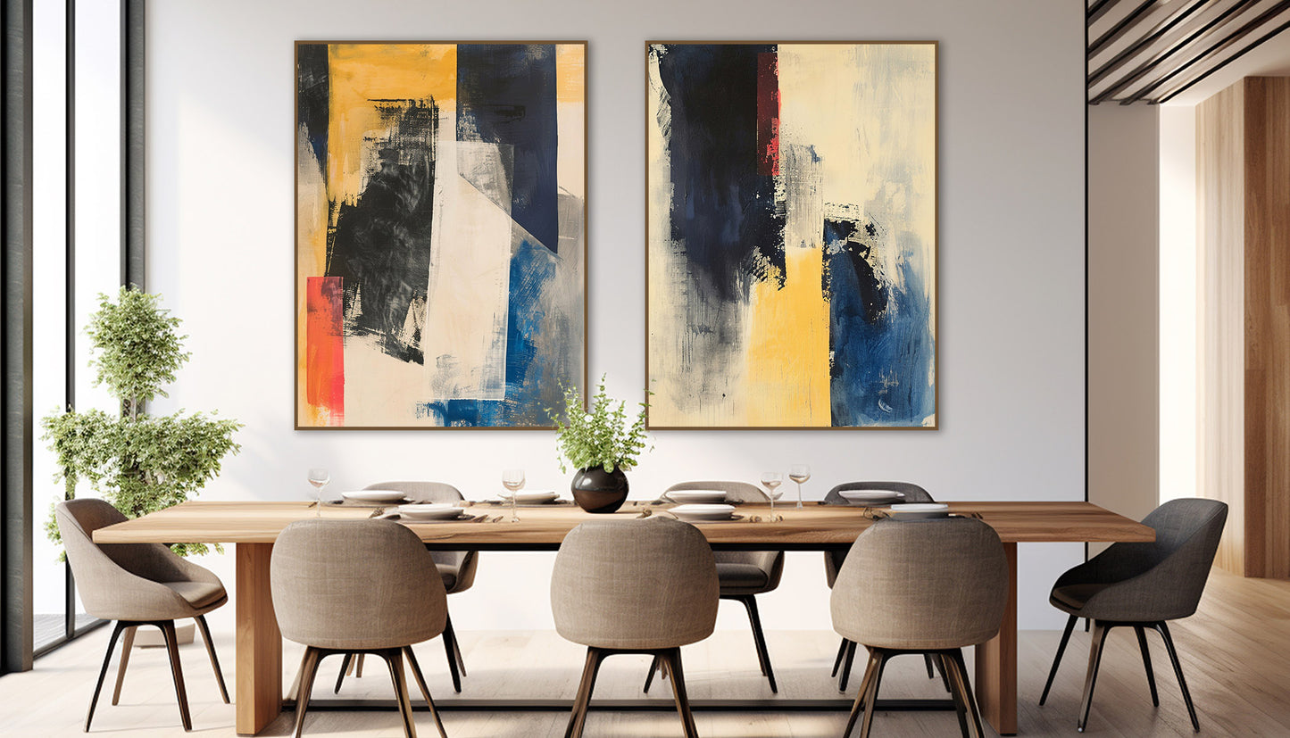 Composição - Pintura Abstrata