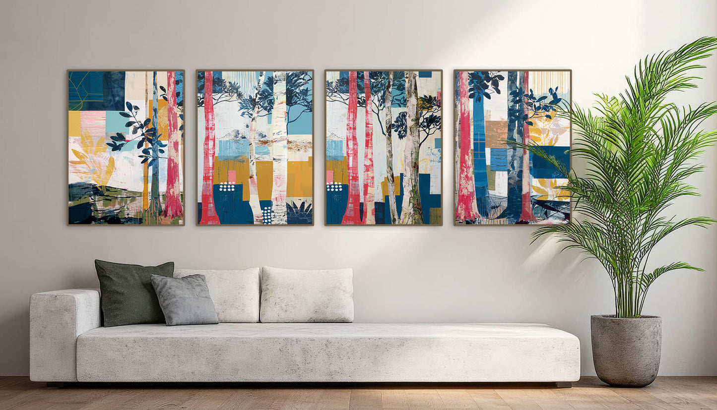 Composição - Texturas da Floresta