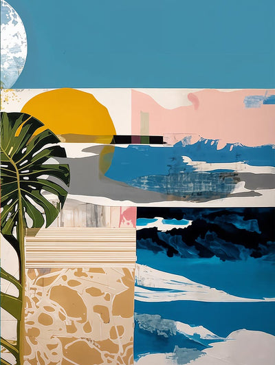 Colagem Colors Abstrata 01C