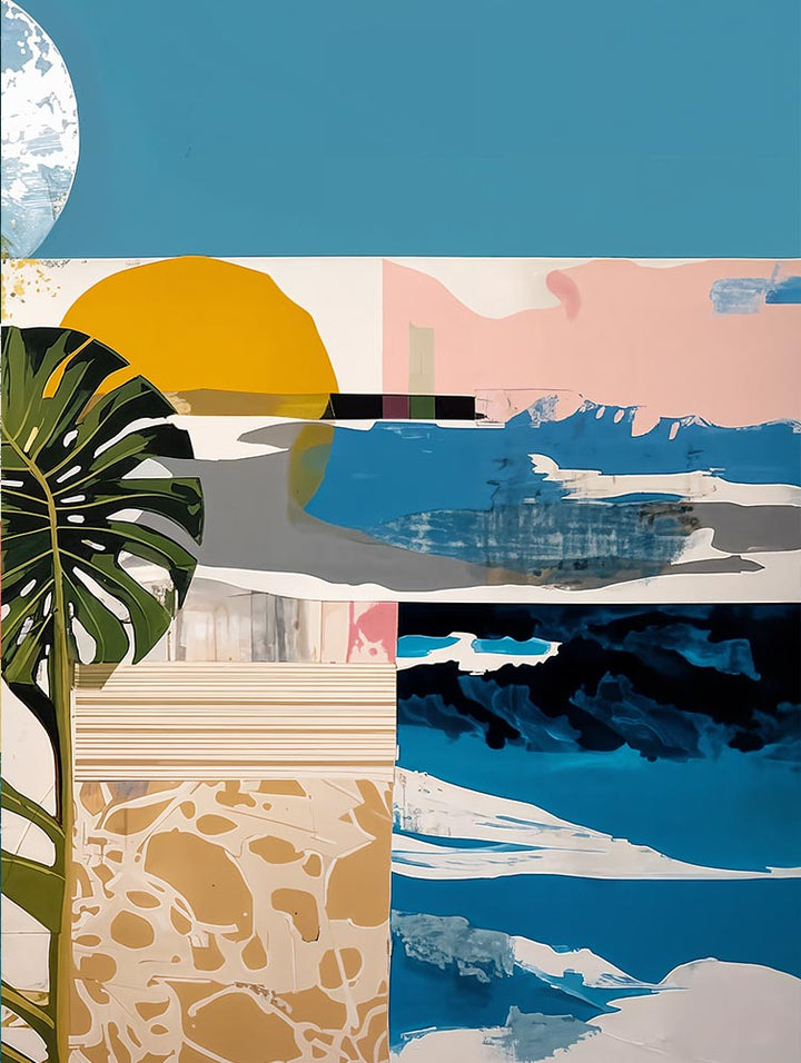 Colagem Colors Abstrata 01C