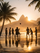 Futebol na praia