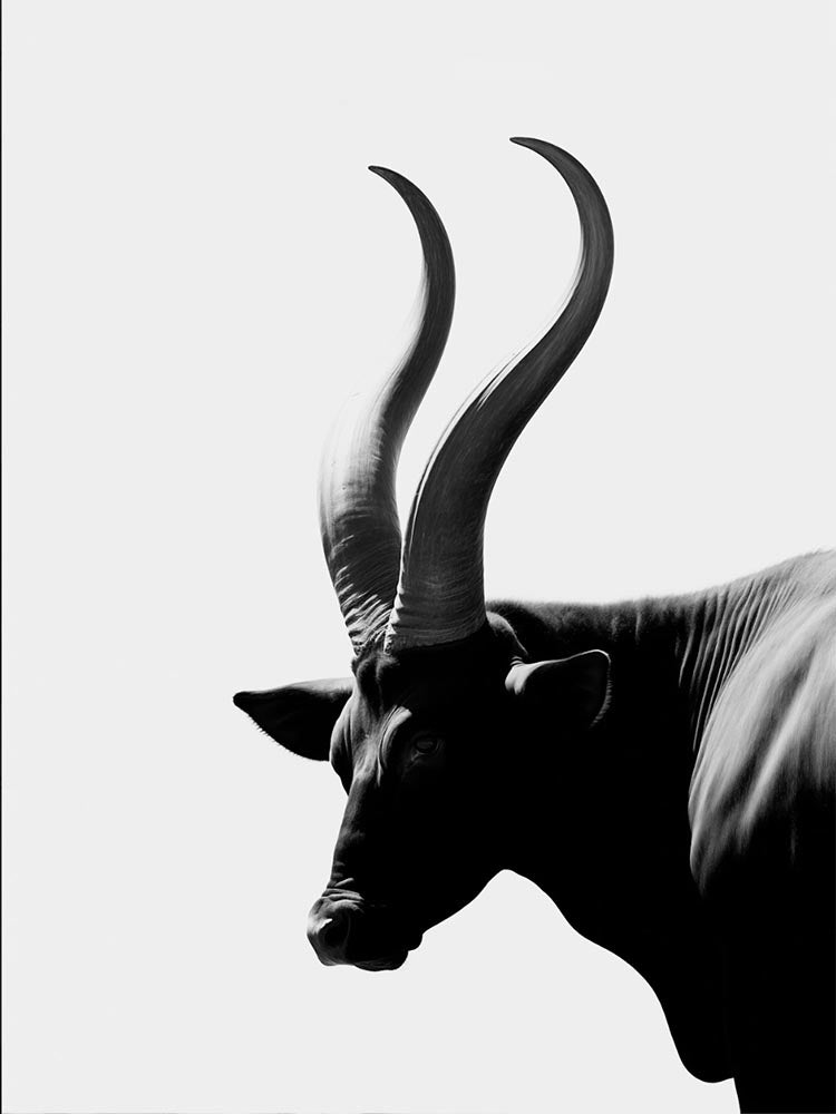 Quadro Decorativo Longhorn PB
