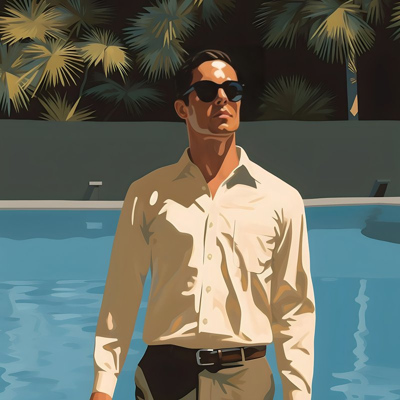 Quadro Decorativo Man 2
