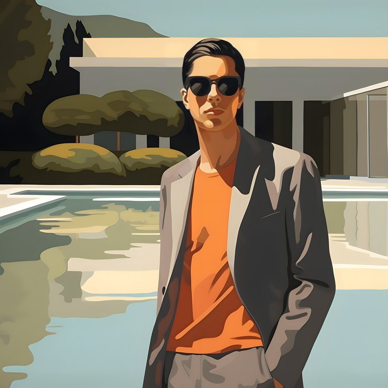 Quadro Decorativo Man 4
