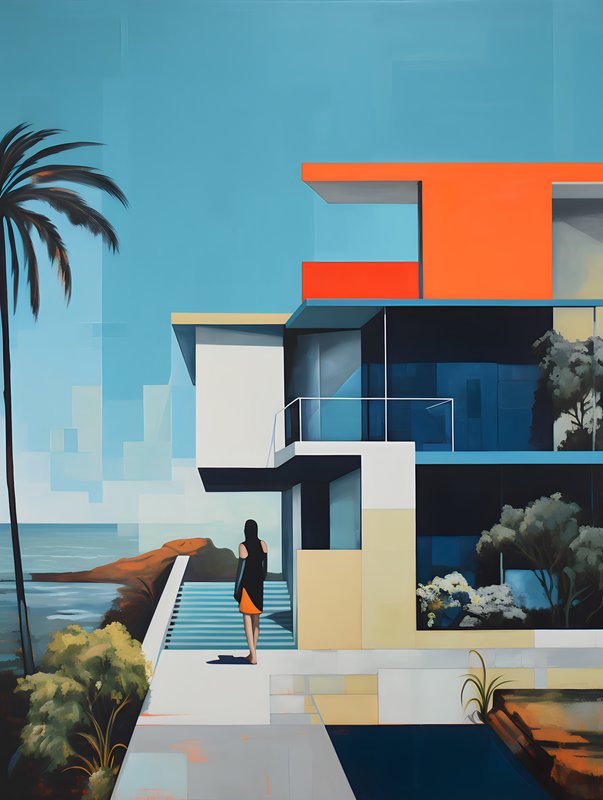 Quadro Decorativo Modern House 1