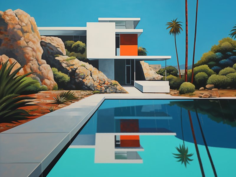 Quadro Decorativo Modern House 9