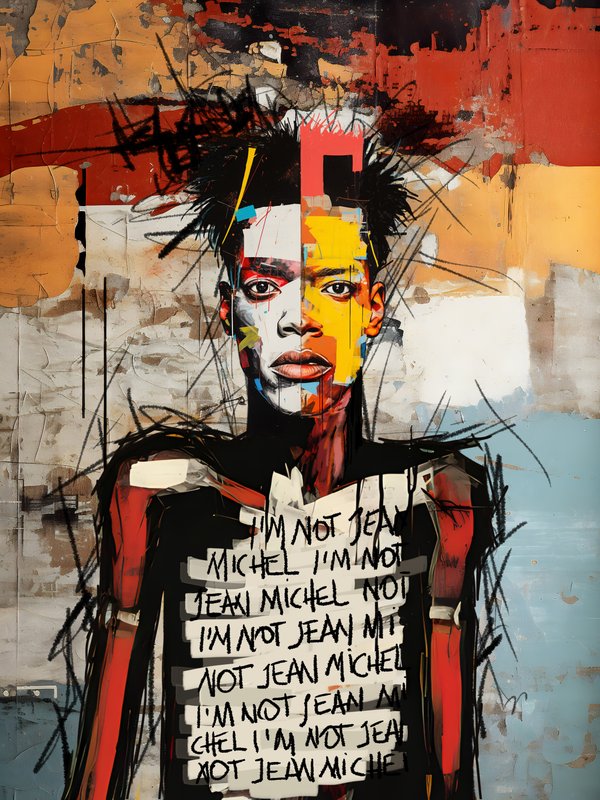 Quadro Decorativo Not Basquiat