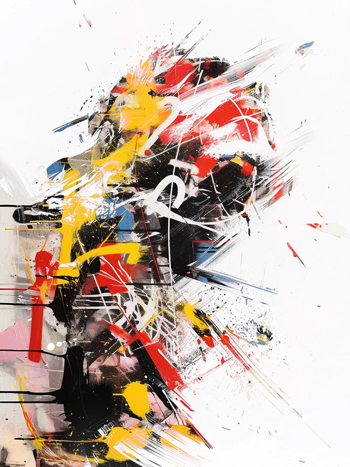 Novo Abstrato Expressionista Man