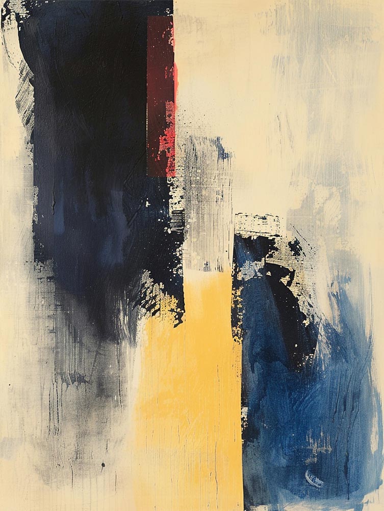 Quadro Decorativo Pintura Abstrata 03
