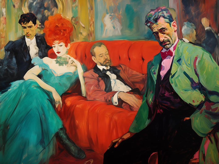Red Sofa
