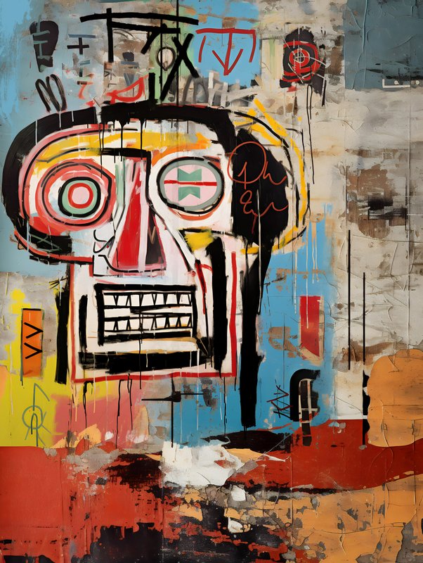 Quadro Decorativo Retrato Abstrato
