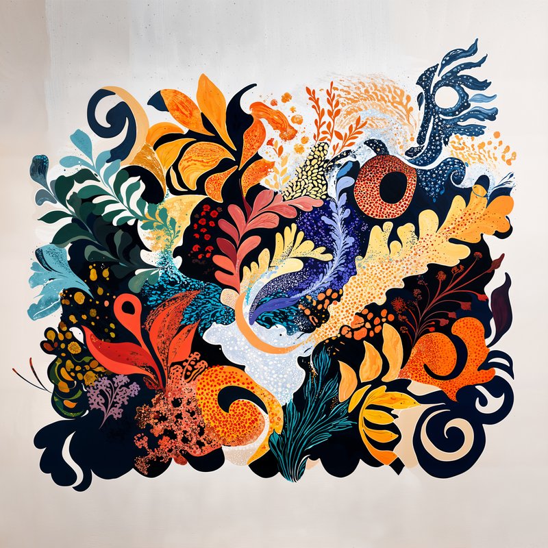 Quadro Decorativo Sub Organic 2