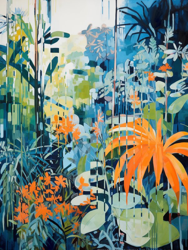 Quadro Decorativo Tropicana 1A