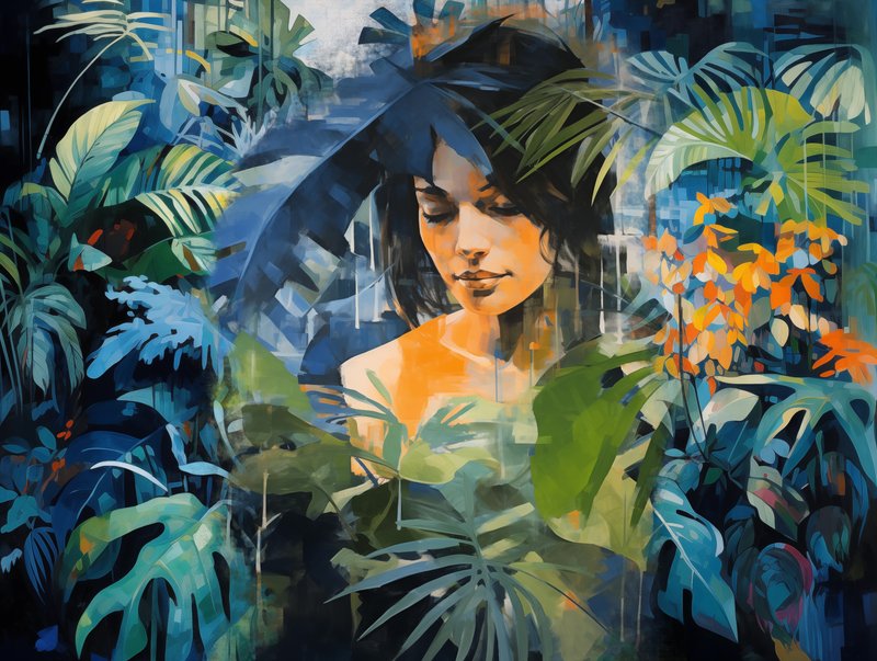 Quadro Decorativo Tropicana 4