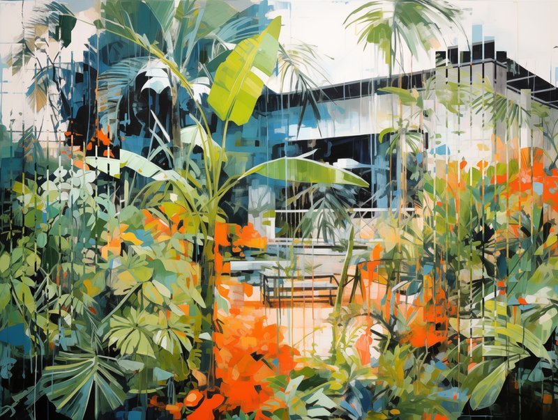 Quadro Decorativo Tropicana 7A