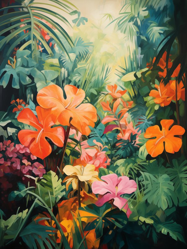 Quadro Decorativo Tropicana 8B