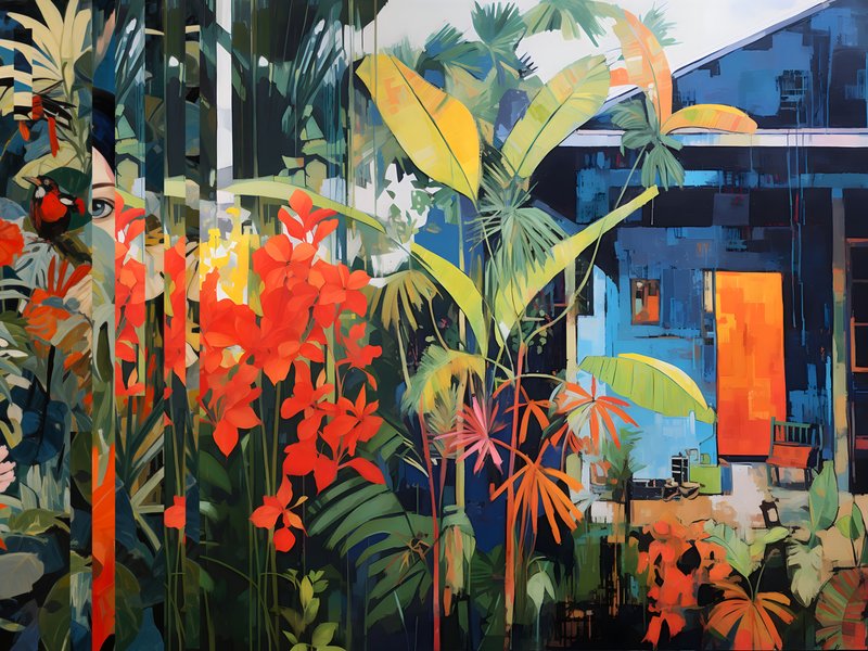 Quadro Decorativo Tropicana 9B