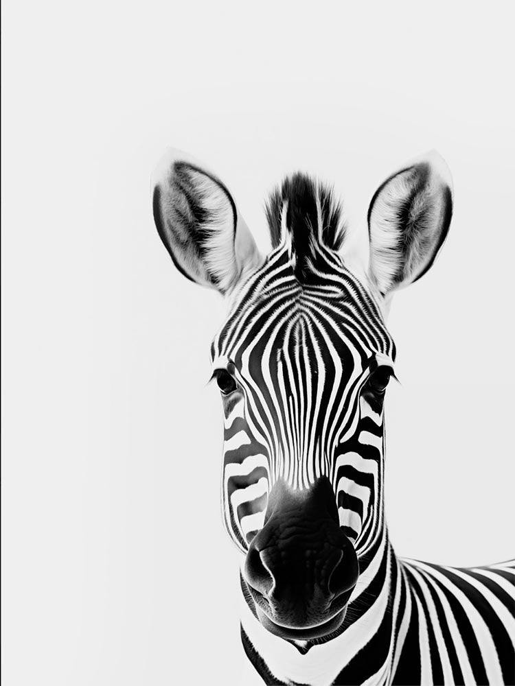 Quadro Decorativo Zebra PB
