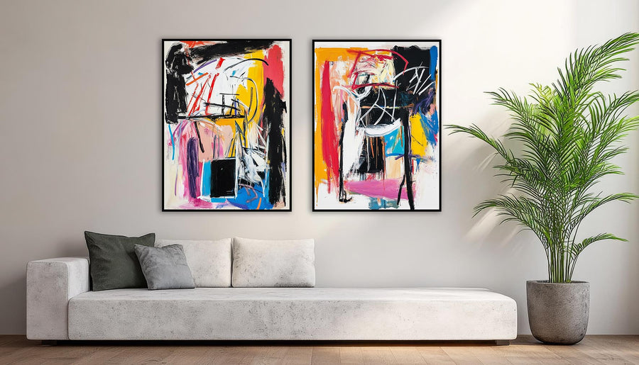 Quadro Decorativo Composição - Abstracionismo