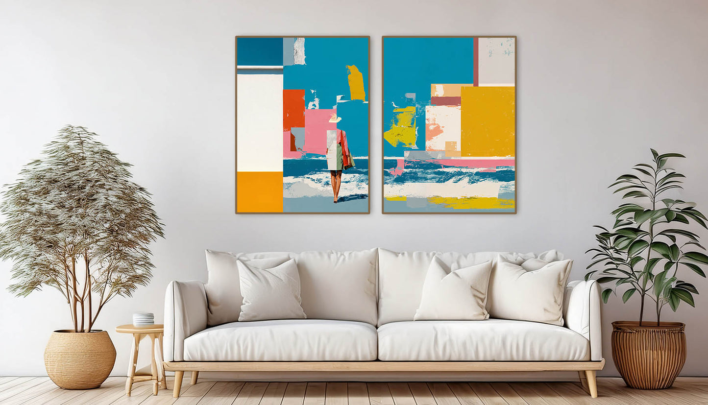 Composição - Abstract Beach