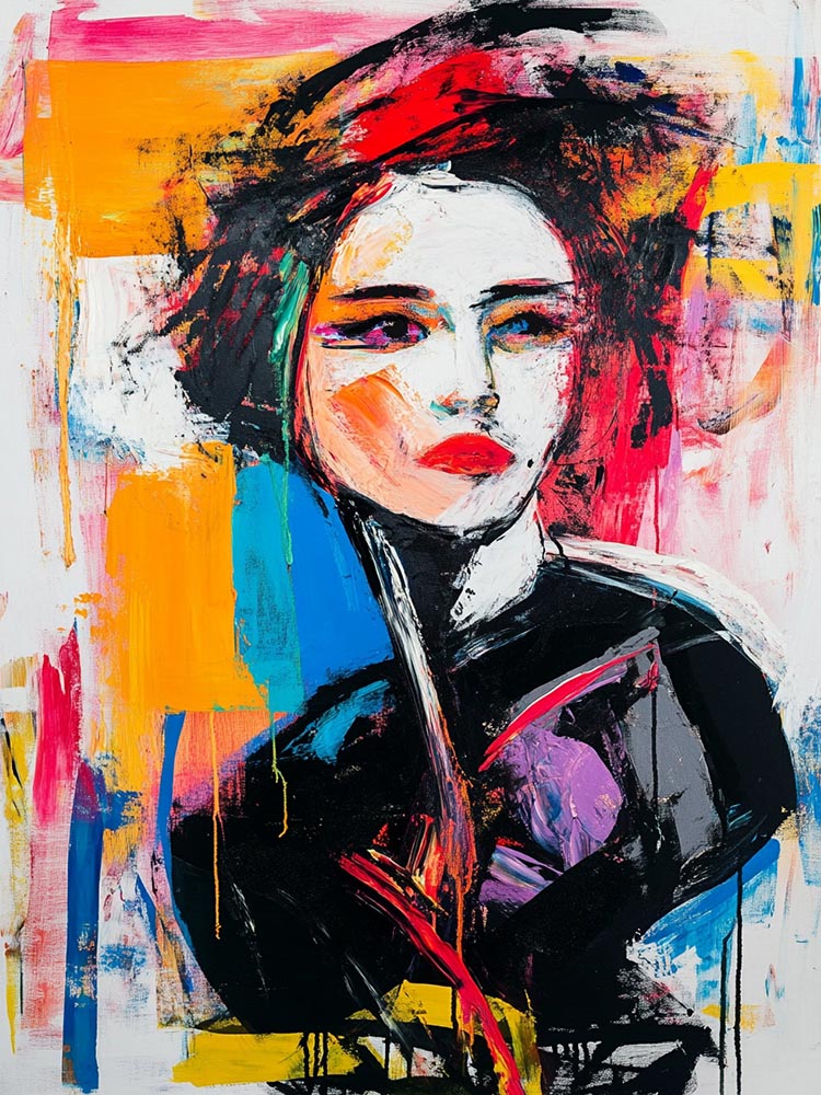 Quadro Decorativo Auto Retrato Anastasia