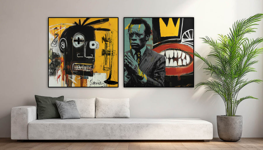 Quadro Decorativo Composição - Miles