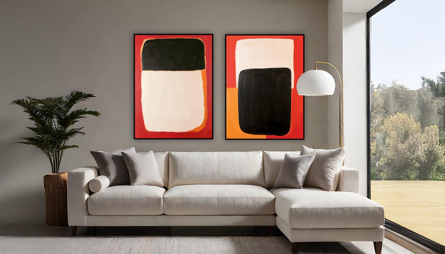 Quadro Decorativo Composição - Bold Shapes