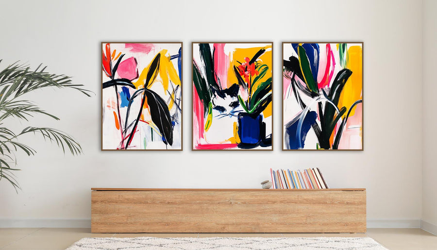 Quadro Decorativo Composição - Gato Bold Strokes
