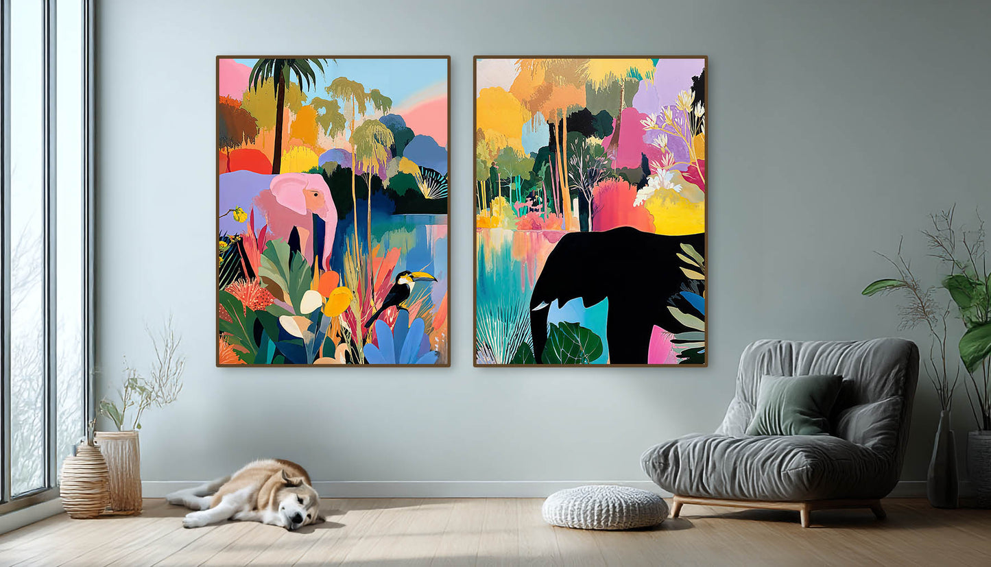 Composição - Elefante Colors