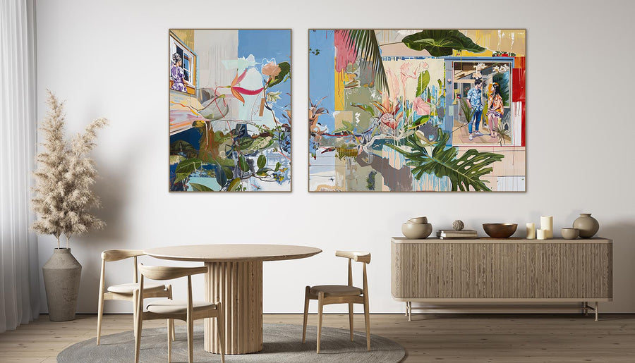 Quadro Decorativo Composição - Garden Talk