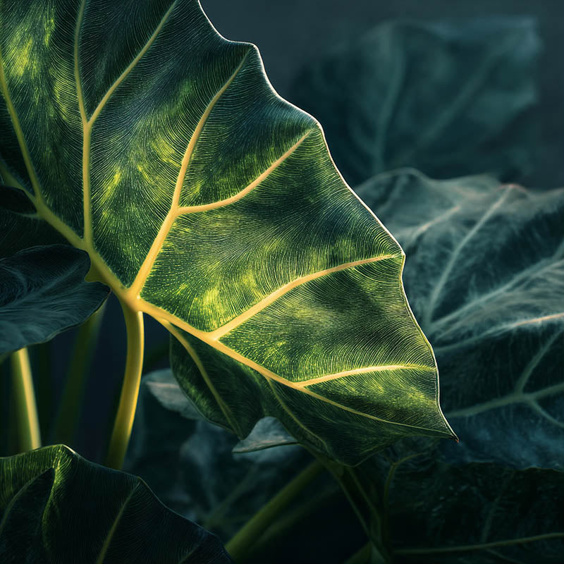 Quadro Decorativo Green Leaves 03