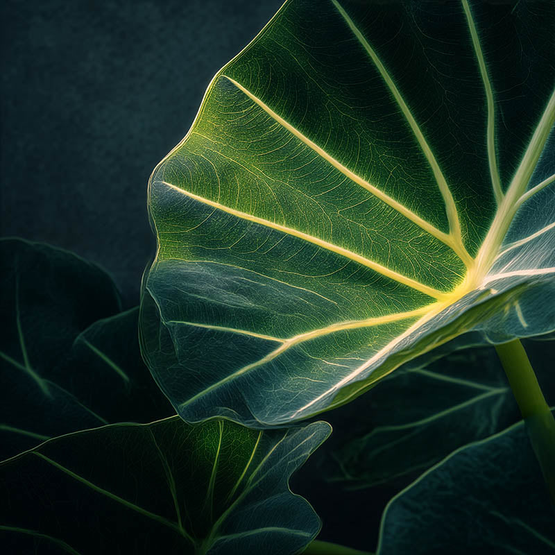 Quadro Decorativo Green Leaves 04