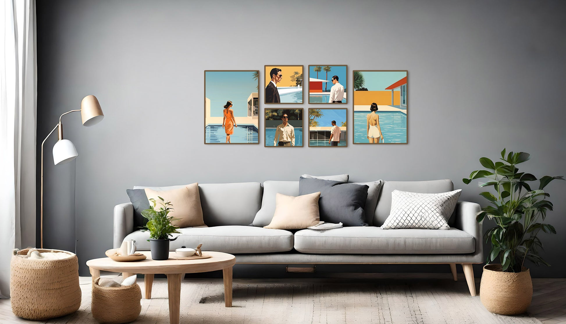 Quadro Decorativo Composição - Palm Springs 1 – imagem 2