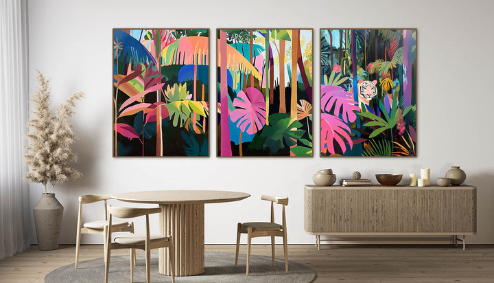 Composição - Mata Colors com Tigre