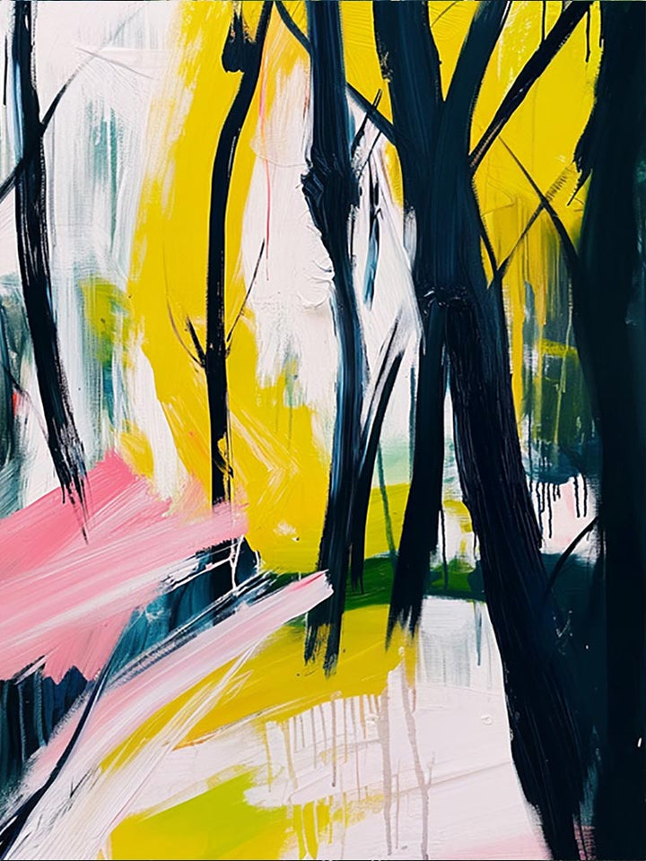 Onça na Mata Abstrata A