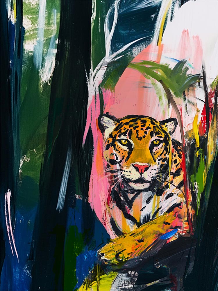Quadro Decorativo O Tigre