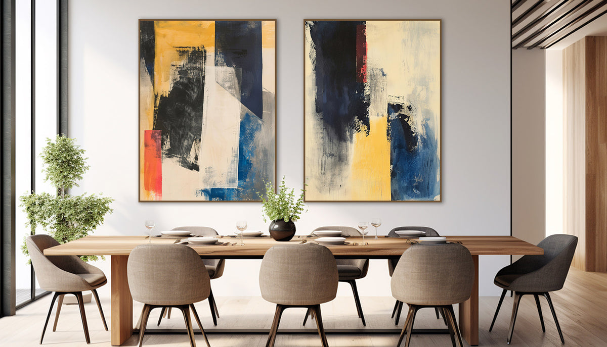 Composição - Pintura Abstrata