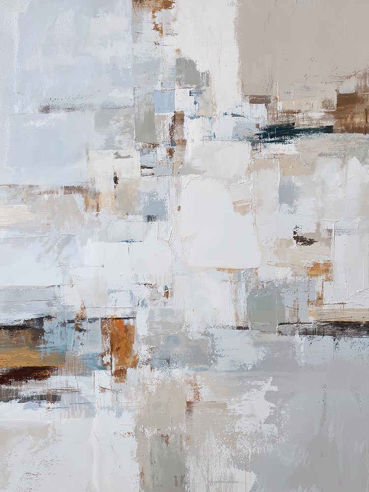 Quadro Decorativo Pintura Abstrata 10B