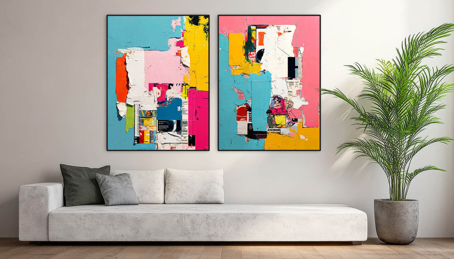 Quadro Decorativo Composição - Rusty