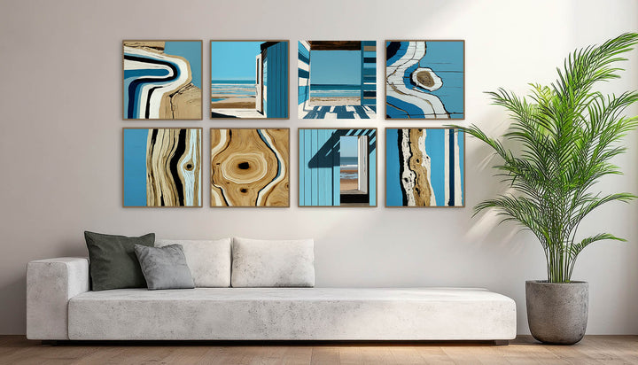 Composição - Blue Textures