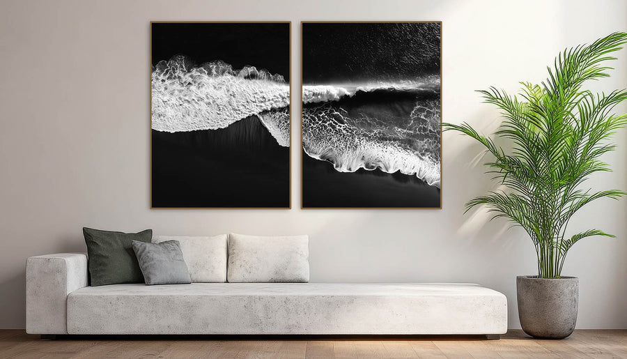 Quadro Decorativo Composição - The Sea PB