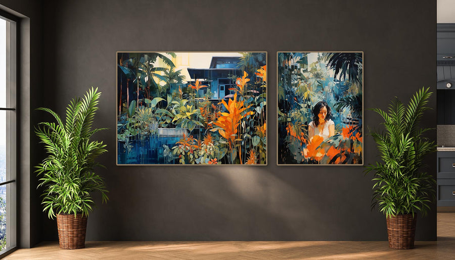 Quadro Decorativo Composição - Tropicana 6
