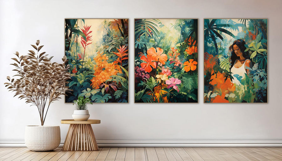 Quadro Decorativo Composição - Tropicana 8