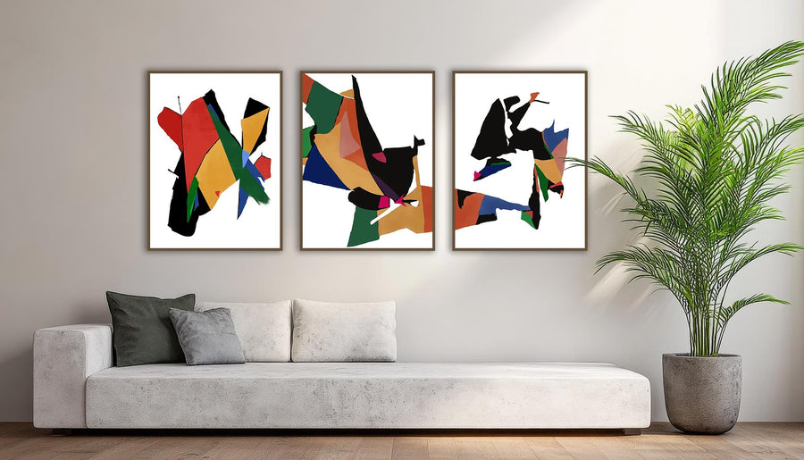 Quadro Decorativo Composição - Vértices