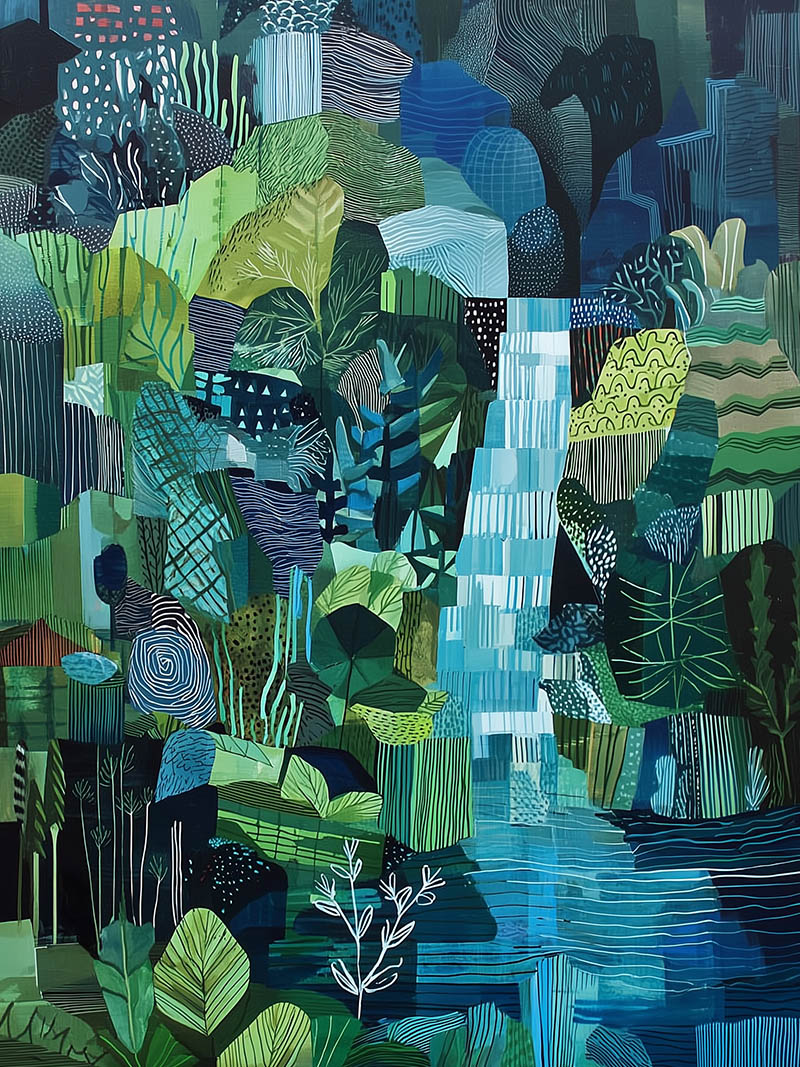Quadro Decorativo The Waterfall